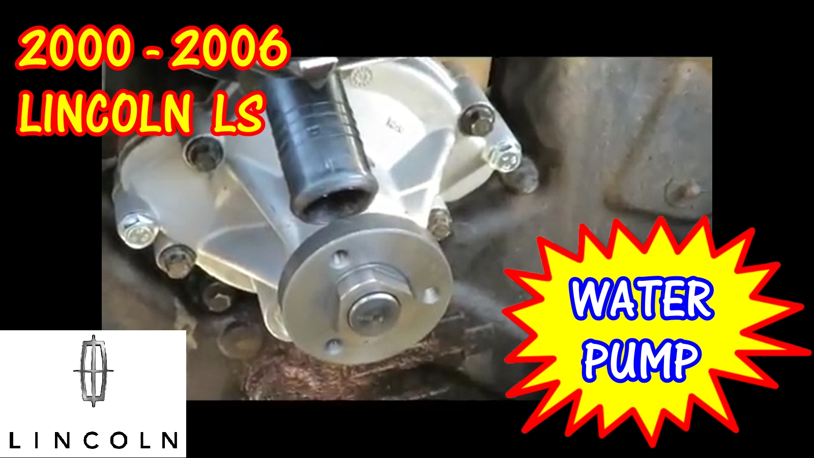 Ford Thunderbird Jaguar XK XJ XK8 S-Type Lincoln LS Land Rover Water Pump Replacement 3.9
