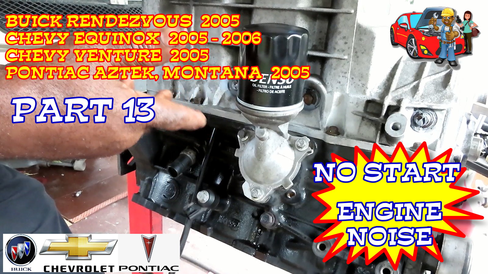 Chevy Equinox Buick Rendezvous Engine Rebuild Replace Head Gaskets Timing Chain Intake Manifold - Part 13