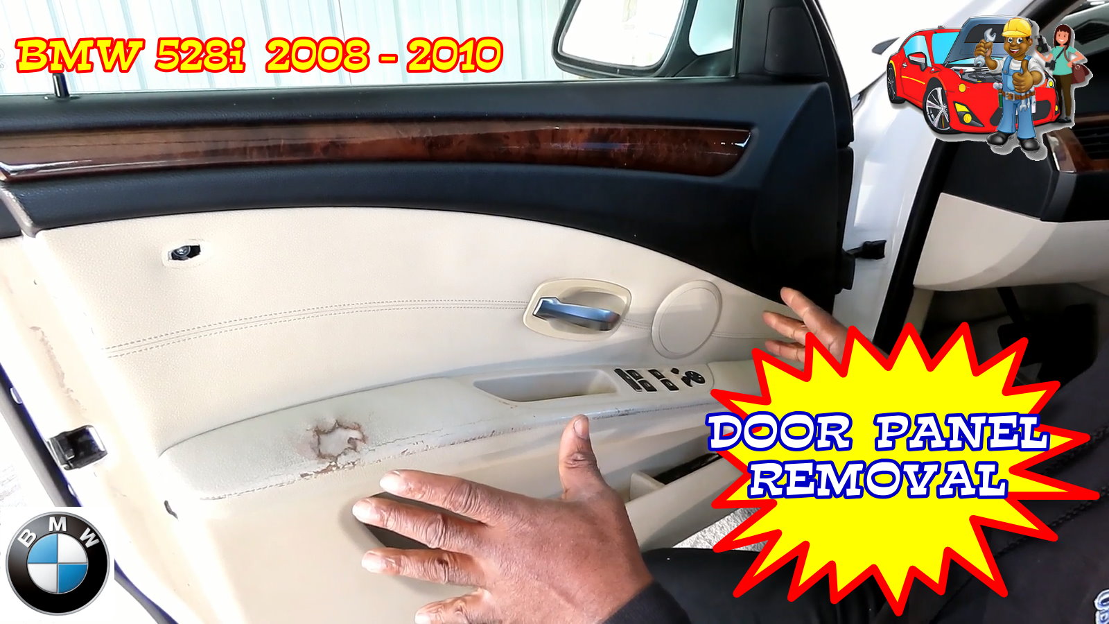 BMW 528i Door Panel Removal 2008-2010