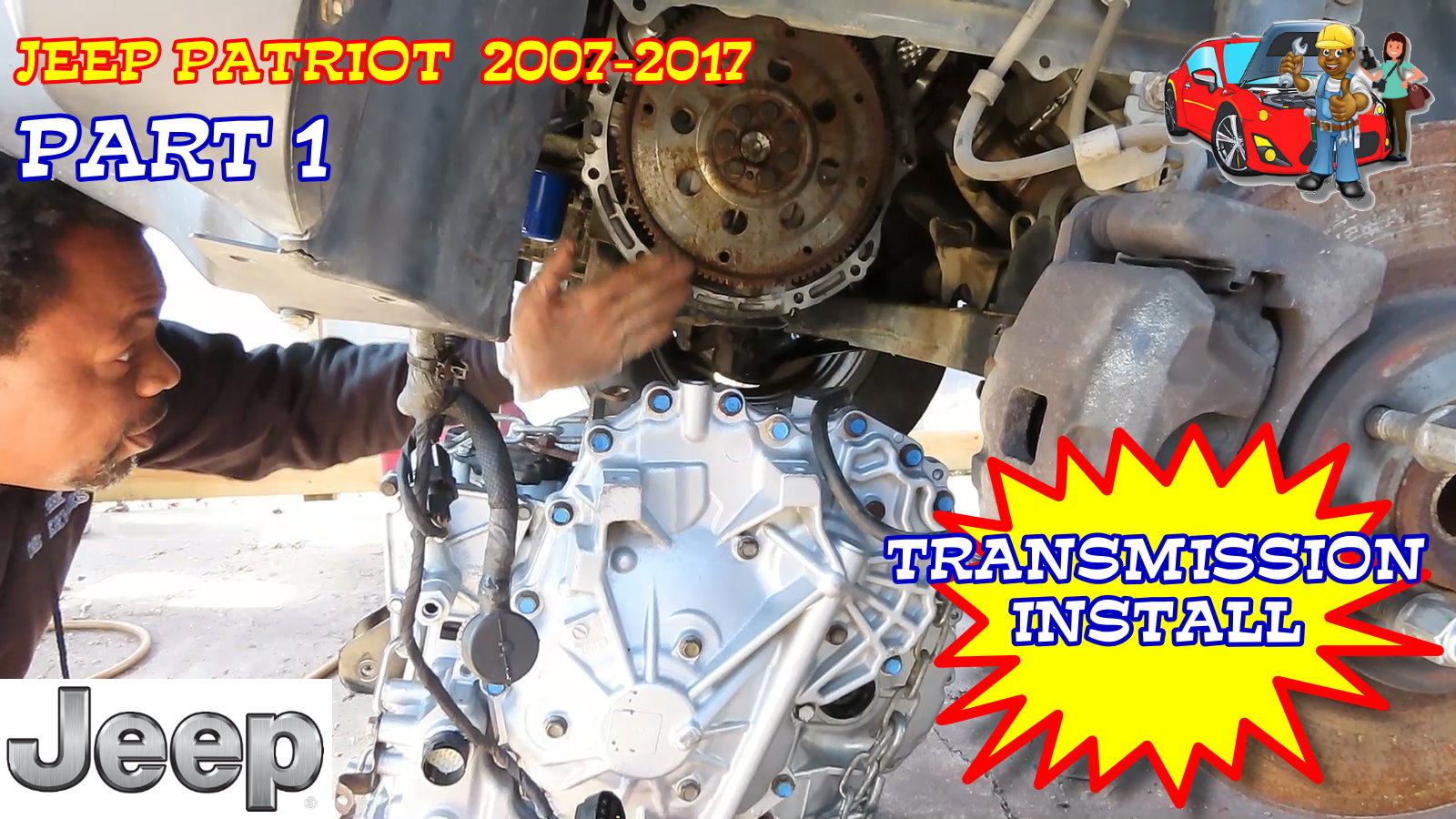 Jeep Patriot CVT Transmission Installation 2007-2017 Part 1