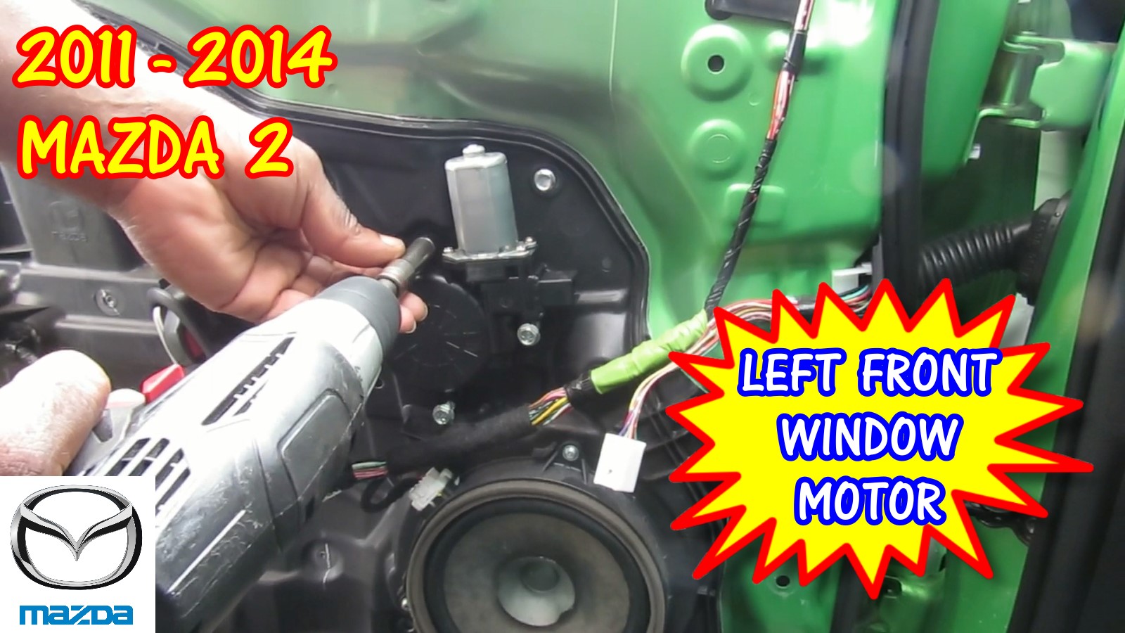 Mazda 2 Window Motor Replacement 2011-2014