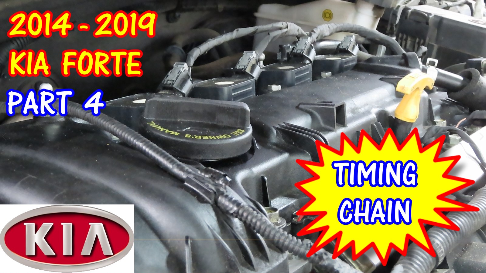 Kia Forte Optima Soul Hyundai Elantra Sonata Tucson Timing Chain Replacement - Part 4