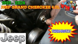 Jeep Grand Cherokee Jeep Wrangler Jeep Cherokee Thermostat Replacement 1997 - 2006