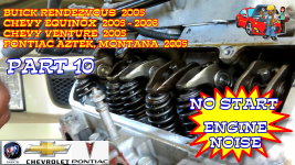 Chevy Equinox Buick Rendezvous Engine Rebuild Replace Head Gaskets Timing Chain Intake Manifold - Part 10