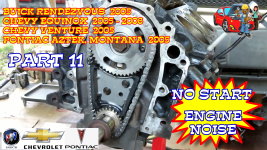 Chevy Equinox Buick Rendezvous Engine Rebuild Replace Head Gaskets Timing Chain Intake Manifold - Part 11