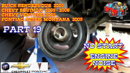 Chevy Equinox Buick Rendezvous Engine Rebuild Replace Head Gaskets Timing Chain Intake Manifold - Part 19