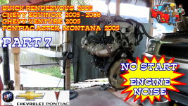 Chevy Equinox Buick Rendezvous Engine Rebuild Replace Head Gaskets Timing Chain Intake Manifold - Part 7