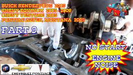 Chevy Equinox Buick Rendezvous Engine Rebuild Replace Head Gaskets Timing Chain Intake Manifold - Part 9