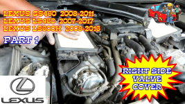Lexus LS460 GS460 LS400h Right Side Valve Cover Gasket Replacement Part 1