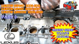 Lexus LS460 GS460 LS400h Right Side Valve Cover Gasket Replacement Part 2
