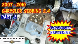 Chrysler Sebring Dodge Journey Dodge Avenger Transmission Replacement - Part 2