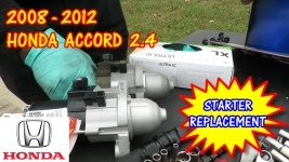 2008-2012 Honda Accord Starter Replacement