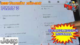Jeep Patriot CVT Transmission Installation 2007-2017 Part 3
