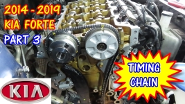 Kia Forte Optima Soul Hyundai Elantra Sonata Tucson Timing Chain Replacement - Part 3